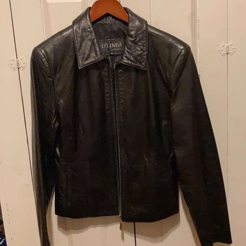 Leather jacket